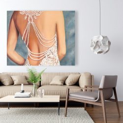 Canvas 48 x 60 - Wedding dress
