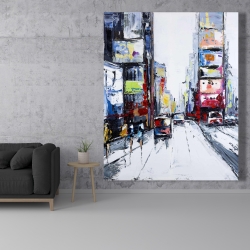 Toile 48 x 60 - Time square