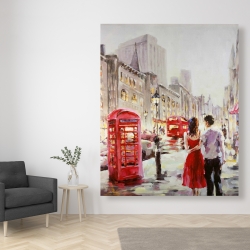 Canvas 48 x 60 - Couple walking