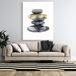 Canvas 48 x 60 - Hot stones