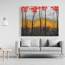 Canvas 48 x 60 - Abstract autumn trees