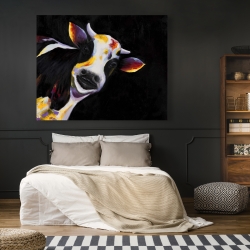 Toile 48 x 60 - Une drôle de vache