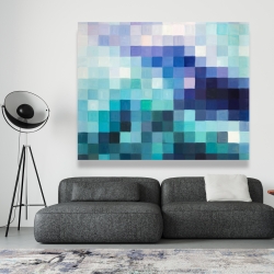 Canvas 48 x 60 - Pixelized landscape