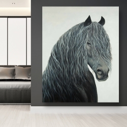 Canvas 48 x 60 - Wild heart horse