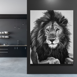 Canvas 48 x 60 - The lion king
