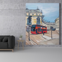 Canvas 48 x 60 - Piccadilly circus of london