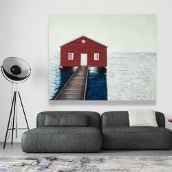 Toile 48 x 60 - Hangar à bateaux