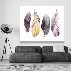 Canvas 48 x 60 - Bohemian feather set