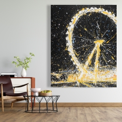 Canvas 48 x 60 - Abstract london eye