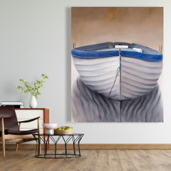 Canvas 48 x 60 - Canoe boat