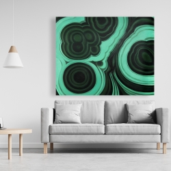 Toile 48 x 60 - Pierre malachite