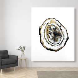 Toile 48 x 60 - Géode doré