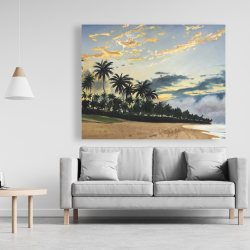 Toile 48 x 60 - Moments d'été tropical