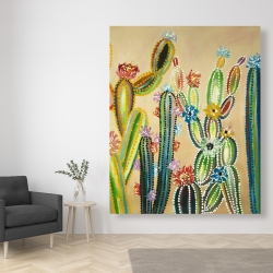 Canvas 48 x 60 - Desert gems