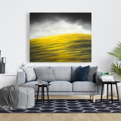 Canvas 48 x 60 - Yellow hill