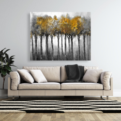Canvas 48 x 60 - Illuminated forest