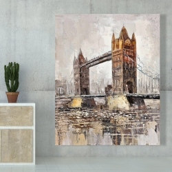 Canvas 48 x 60 - London tower bridge