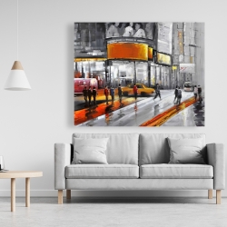 Canvas 48 x 60 - Circulation in times square