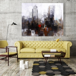 Toile 48 x 60 - Ville obscure