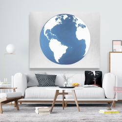 Toile 48 x 60 - Planète terre