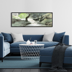 Framed 16 x 48 - Oasis of relaxation