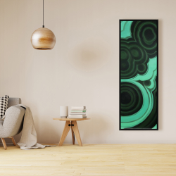 Encadré 16 x 48 - Pierre malachite