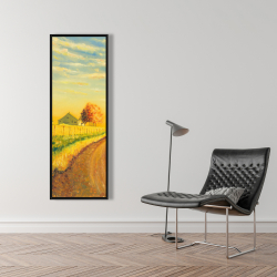Framed 16 x 48 - In the countryside