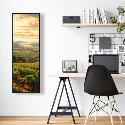Framed 16 x 48 - Calm dusk