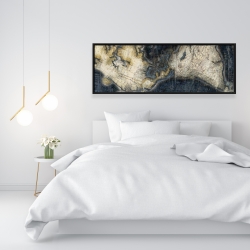 Encadré 16 x 48 - Vieille carte du monde