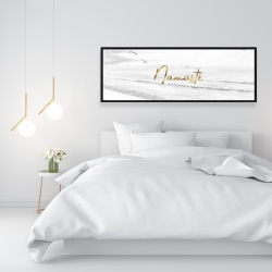 Framed 16 x 48 - Namaste