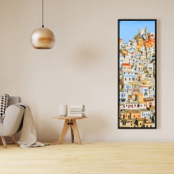 Framed 16 x 48 - Small houses in greece