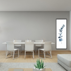 Encadré 16 x 48 - Feuilles d'eucalyptus bleu