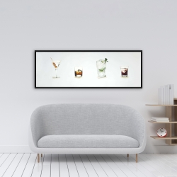 Framed 16 x 48 - Cocktails