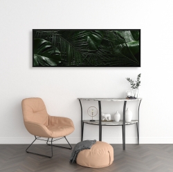 Framed 16 x 48 - Tropical jungle