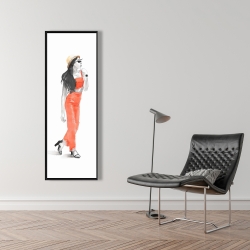 Framed 16 x 48 - Strike the pose