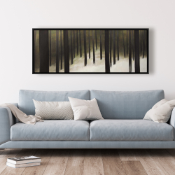 Encadré 20 x 60 - Forêt silencieuse