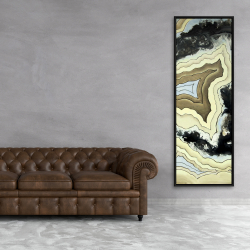 Encadré 20 x 60 - Agate en dentelle