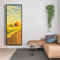 Framed 20 x 60 - In the countryside