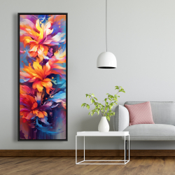 Encadré 20 x 60 - Plantes colorées