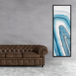 Framed 20 x 60 - Round geode