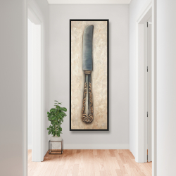 Encadré 20 x 60 - Couteau à beurre vintage