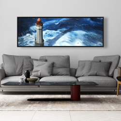 Framed 20 x 60 - The headlight of jument