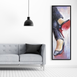 Framed 20 x 60 - Crossed legs and high heels