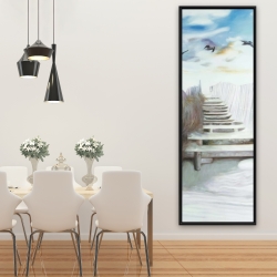 Encadré 20 x 60 - Arrêt à la plage
