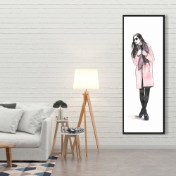 Encadré 20 x 60 - Femme style printanier