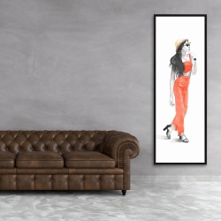 Framed 20 x 60 - Strike the pose