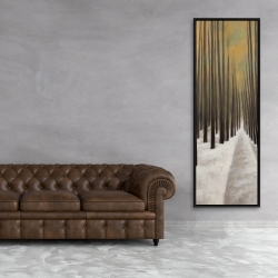 Encadré 20 x 60 - Randonnée en forêt