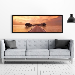 Framed 20 x 60 - Sea villas