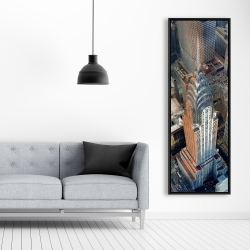 Framed 20 x 60 - Chrysler building at nyc