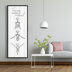 Framed 20 x 60 - Training of the weekend
